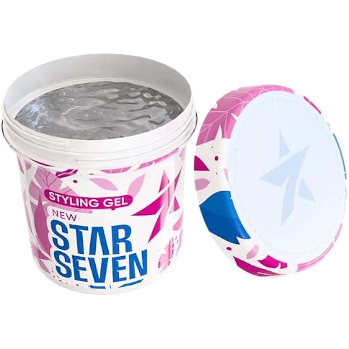 New Star Seven Hair Gel 400ml - White - Image 5